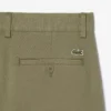 Pantalones chinos de algodón de corte regular