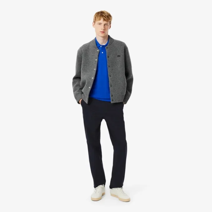 Pantalones chinos de algodón de corte regular para hombre
