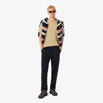Pantalones chinos de algodón de corte regular para hombre