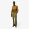 Pantalones chinos de algodón de corte regular para hombre