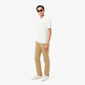 Pantalones chinos de algodón de corte regular para hombre