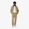 Pantalones chinos de algodón de corte regular para hombre