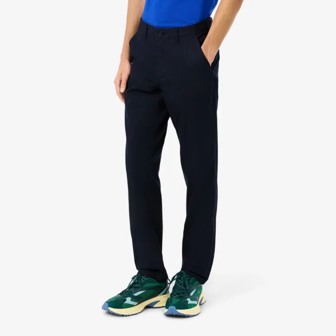 Pantalones chinos de algodón de corte regular para hombre