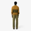 Pantalones chinos de algodón de corte regular para hombre