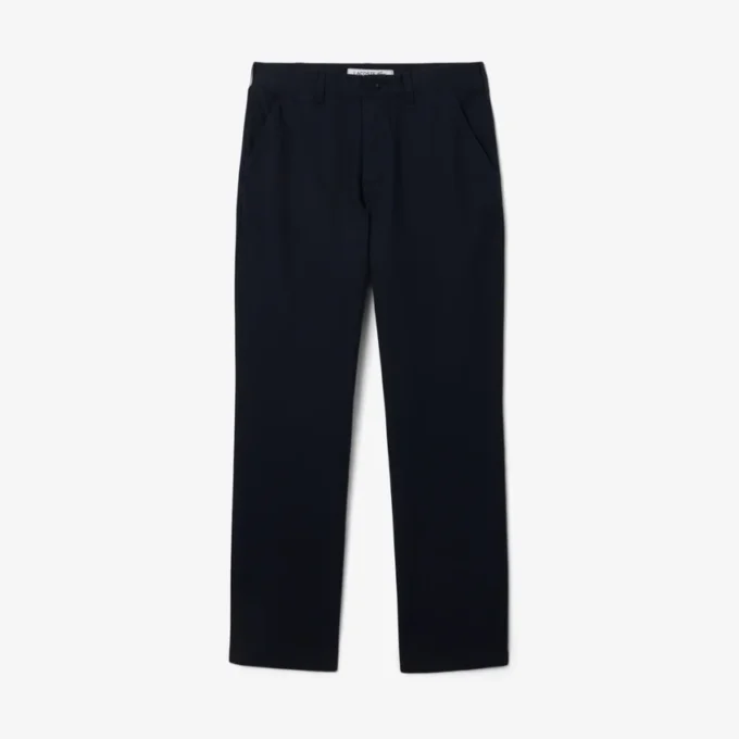 Pantalones chinos de algodón de corte regular para hombre