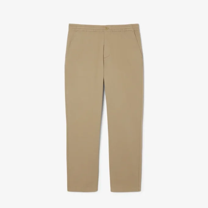 Pantalones chinos de algodón de corte regular para hombre