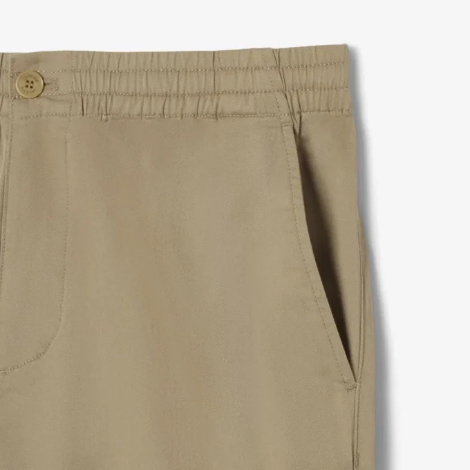 Pantalones chinos de algodón de corte regular para hombre