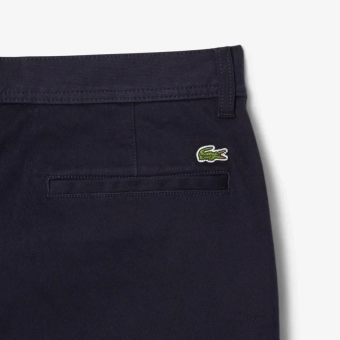 Pantalones chinos de algodón de corte regular para hombre