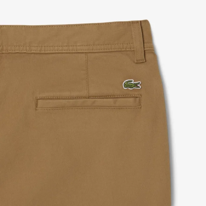 Pantalones chinos de algodón de corte regular para hombre
