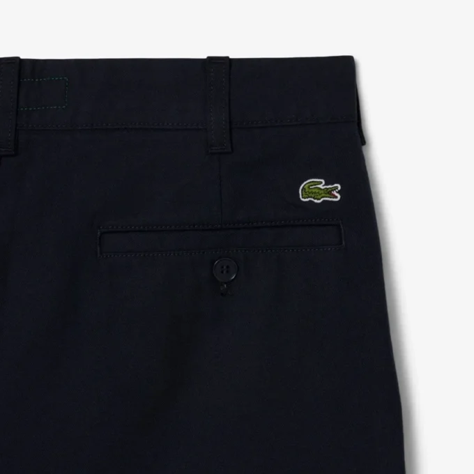 Pantalones chinos de algodón de corte regular para hombre