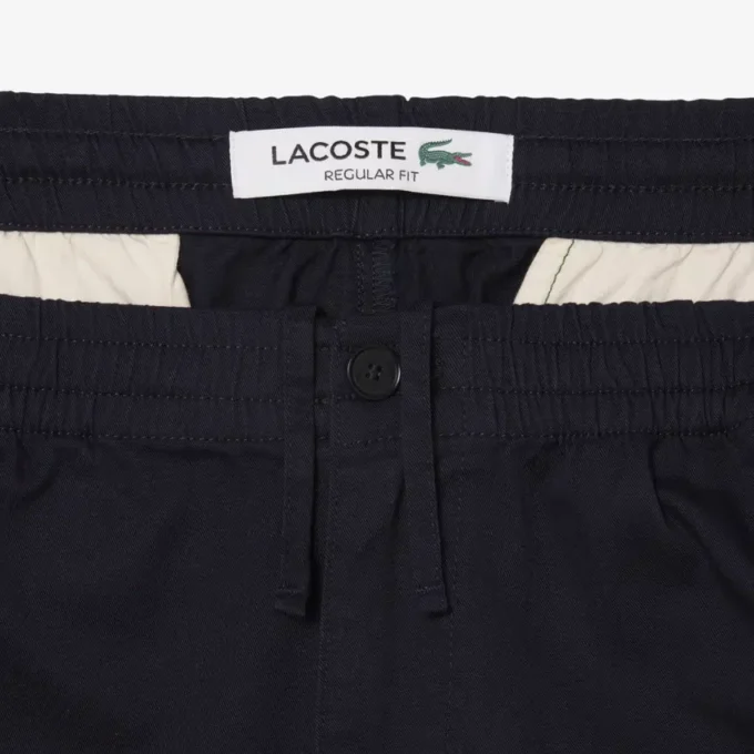 Pantalones chinos de algodón de corte regular para hombre