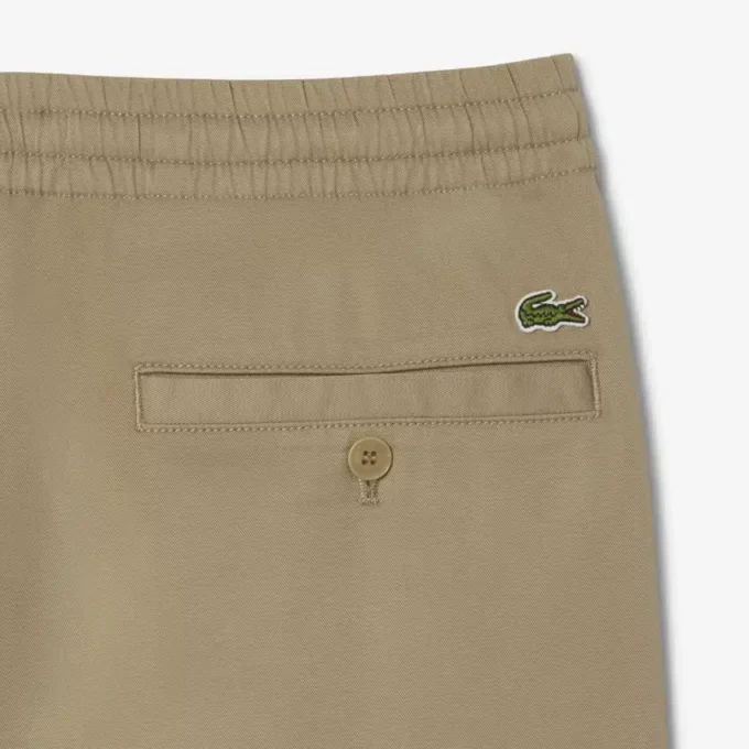 Pantalones chinos de algodón de corte regular para hombre