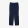 Pantalones chinos de franela de lana de corte regular para hombre