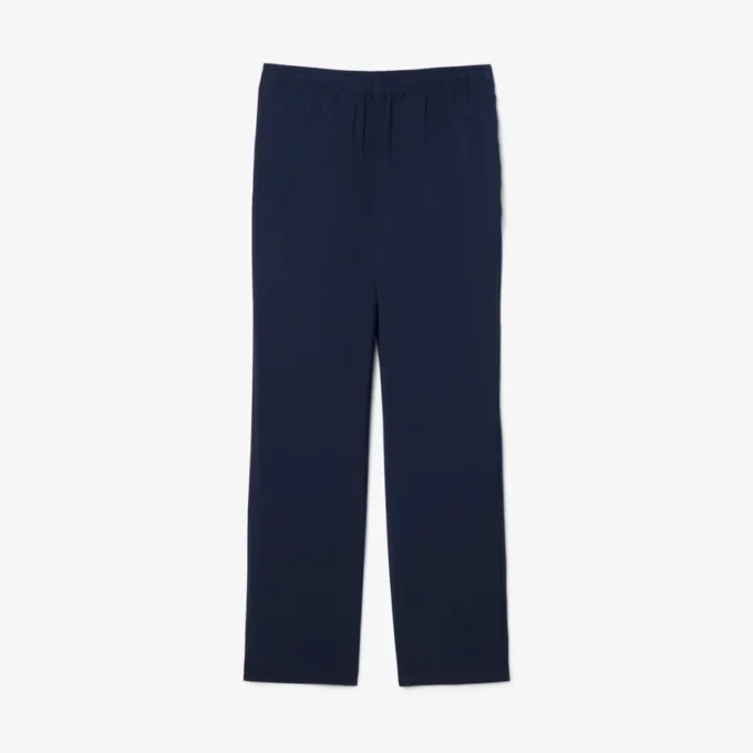 Pantalones chinos de franela de lana de corte regular para hombre