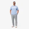 Pantalones chinos de franela de lana de corte regular para hombre