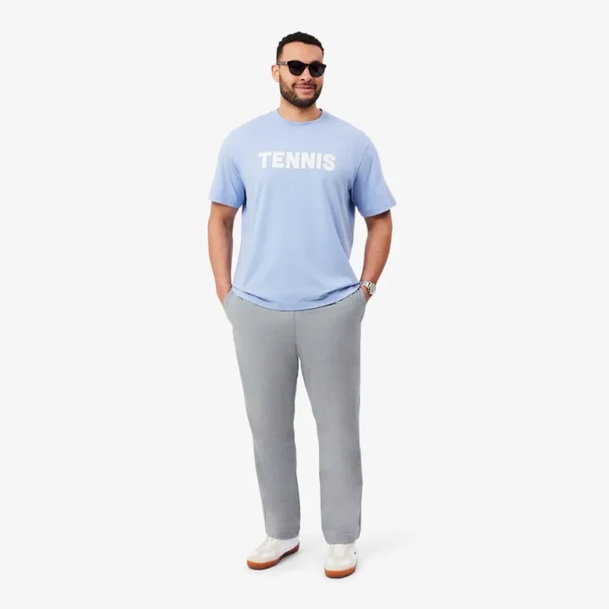 Pantalones chinos de franela de lana de corte regular para hombre