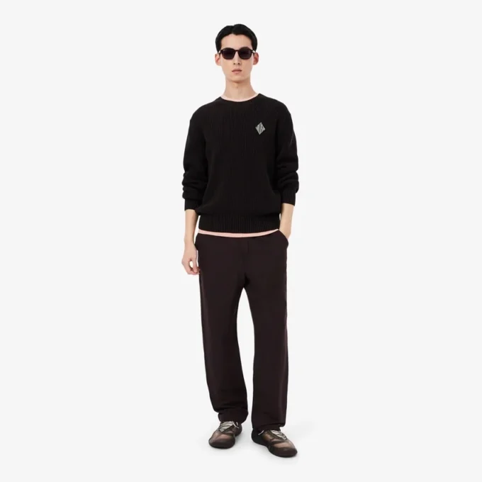 Pantalones chinos de lino de corte regular