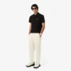 Pantalones chinos de lino de corte regular