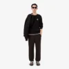 Pantalones chinos de lino de corte regular