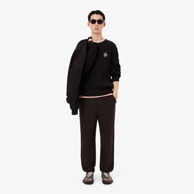 Pantalones chinos de lino de corte regular