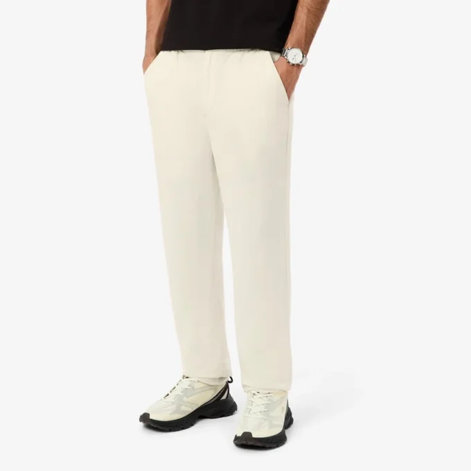 Pantalones chinos de lino de corte regular