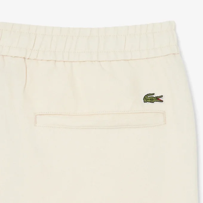 Pantalones chinos de lino de corte regular