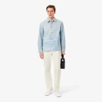 Pantalones chinos de pana de corte regular para hombre