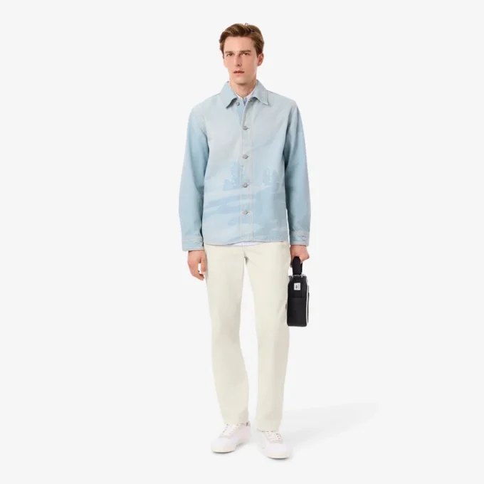 Pantalones chinos de pana de corte regular para hombre
