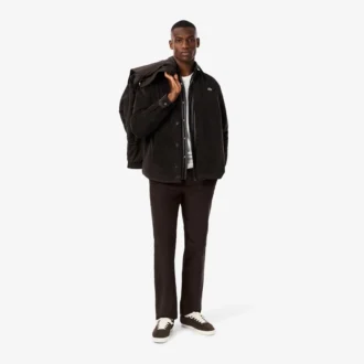 Pantalones chinos de pana de corte regular para hombre