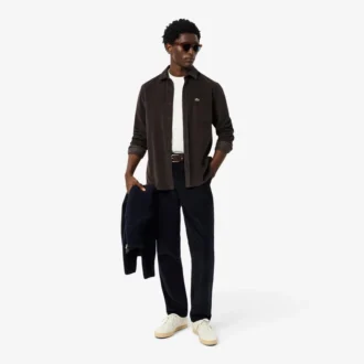 Pantalones chinos de pana de corte regular para hombre