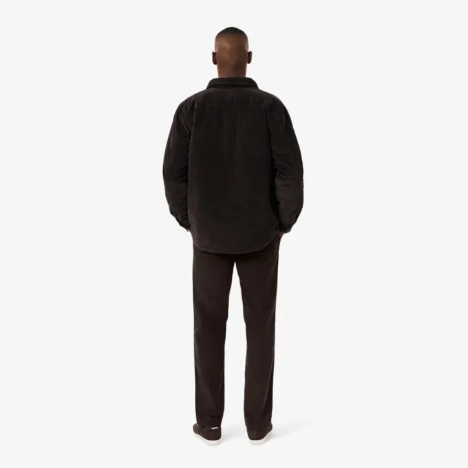 Pantalones chinos de pana de corte regular para hombre