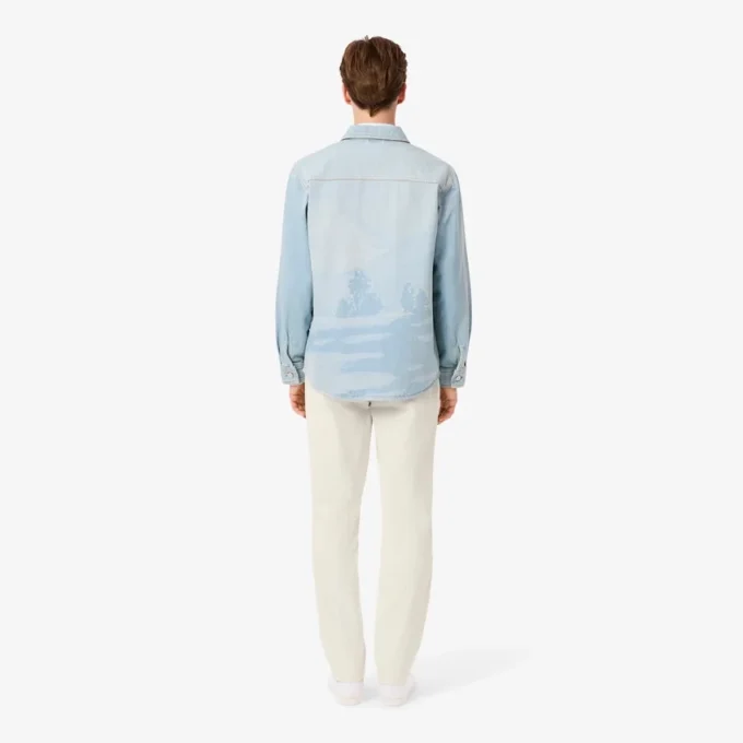 Pantalones chinos de pana de corte regular para hombre