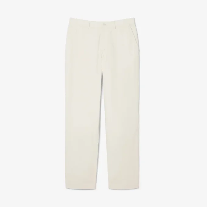 Pantalones chinos de pana de corte regular para hombre