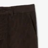 Pantalones chinos de pana de corte regular para hombre