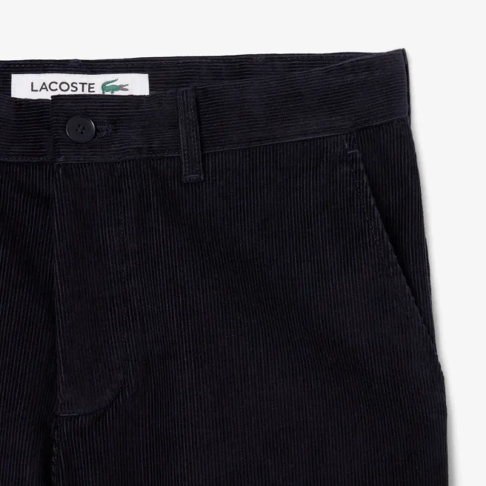 Pantalones chinos de pana de corte regular para hombre
