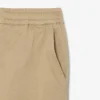 Pantalones chinos de sarga de algodón de corte regular