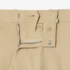 Pantalones chinos de sarga de algodón de corte regular