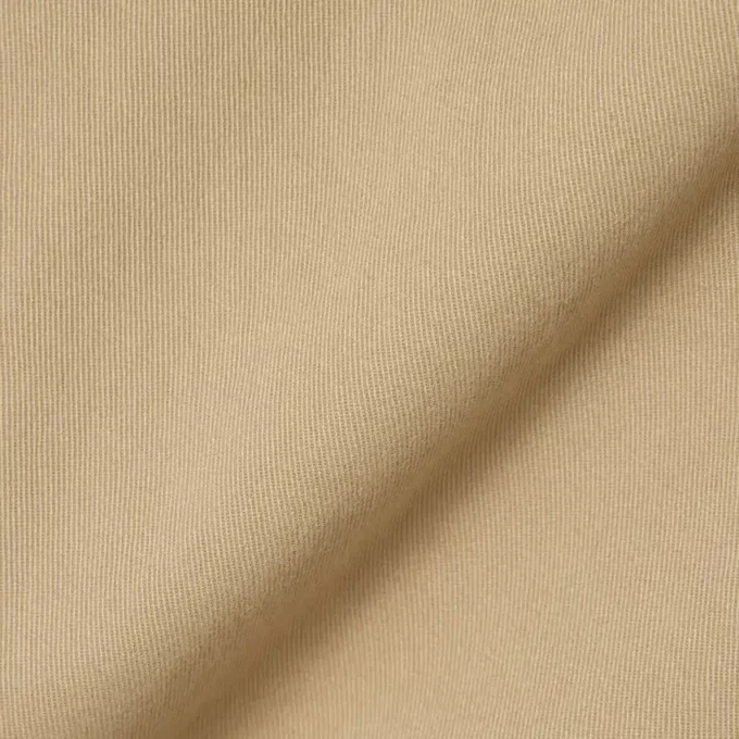 Pantalones chinos de sarga de algodón de corte regular