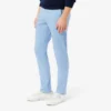 Pantalones chinos de sarga elástica de corte ajustado