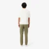 Pantalones chinos de sarga elástica de corte ajustado