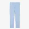 Pantalones chinos de sarga elástica de corte ajustado