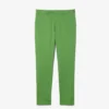 Pantalones chinos de sarga elástica de corte ajustado
