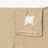 Pantalones chinos de sarga elástica de corte ajustado