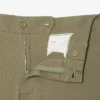 Pantalones chinos de sarga elástica de corte ajustado