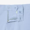 Pantalones chinos de sarga elástica de corte ajustado