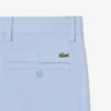Pantalones chinos de sarga elástica de corte ajustado