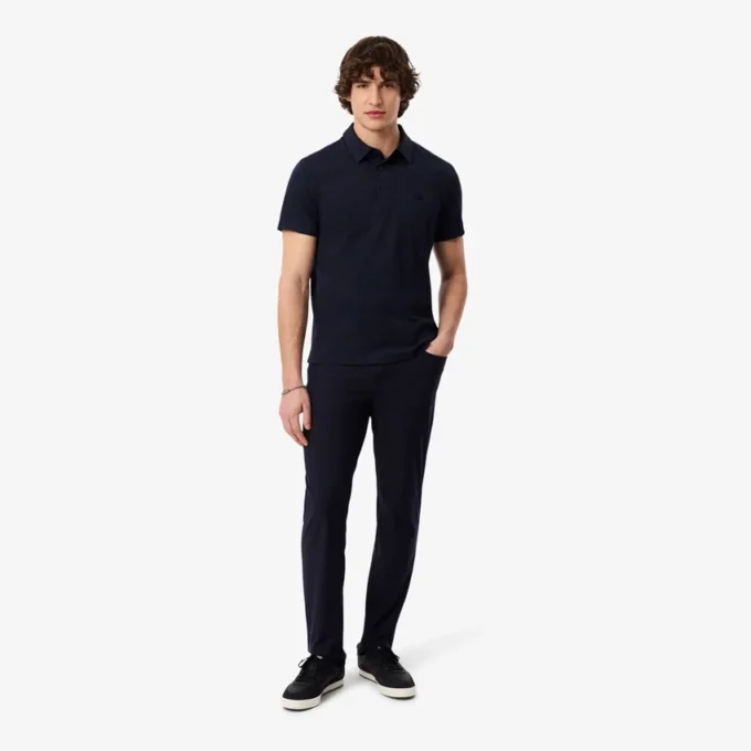 Pantalones chinos elásticos de corte ajustado