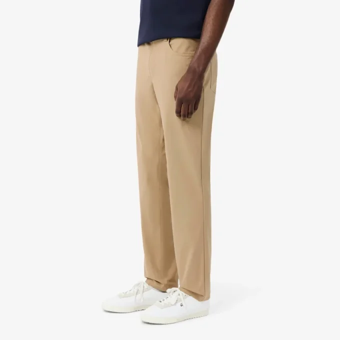 Pantalones chinos elásticos de corte ajustado