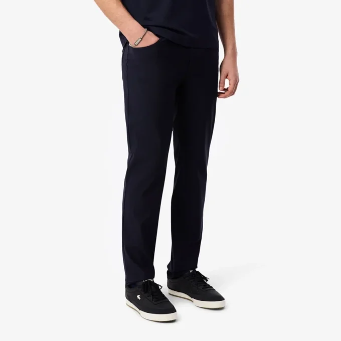 Pantalones chinos elásticos de corte ajustado