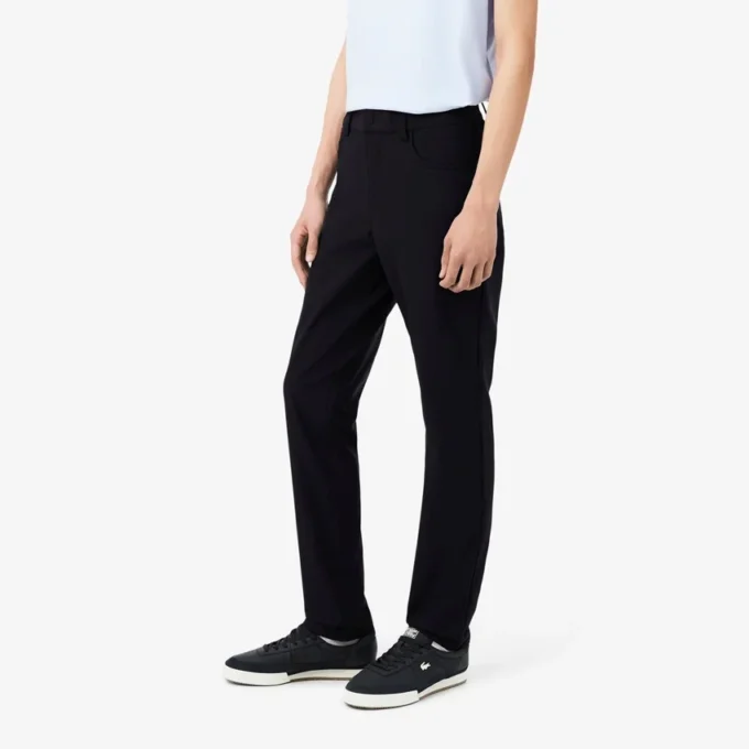 Pantalones chinos elásticos de corte ajustado